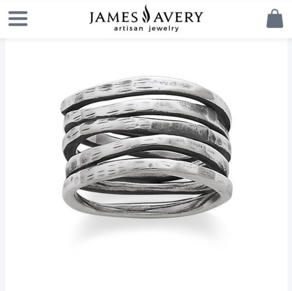 James Avery stack ring